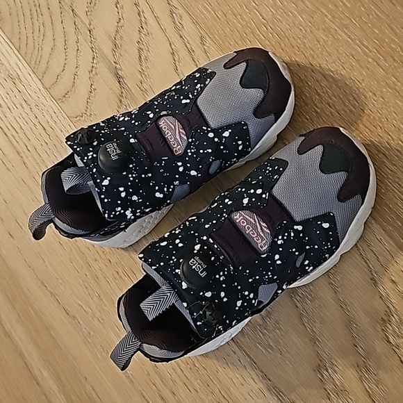 REEBOK Navy/Grey/Purple Instapump Fury SP - Picture 2 of 7